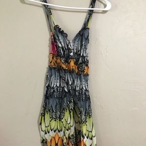 Lucy Love feather dress